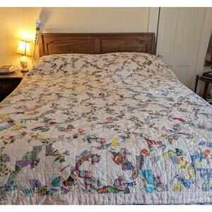 80"x65" Complete Homemade Quilt